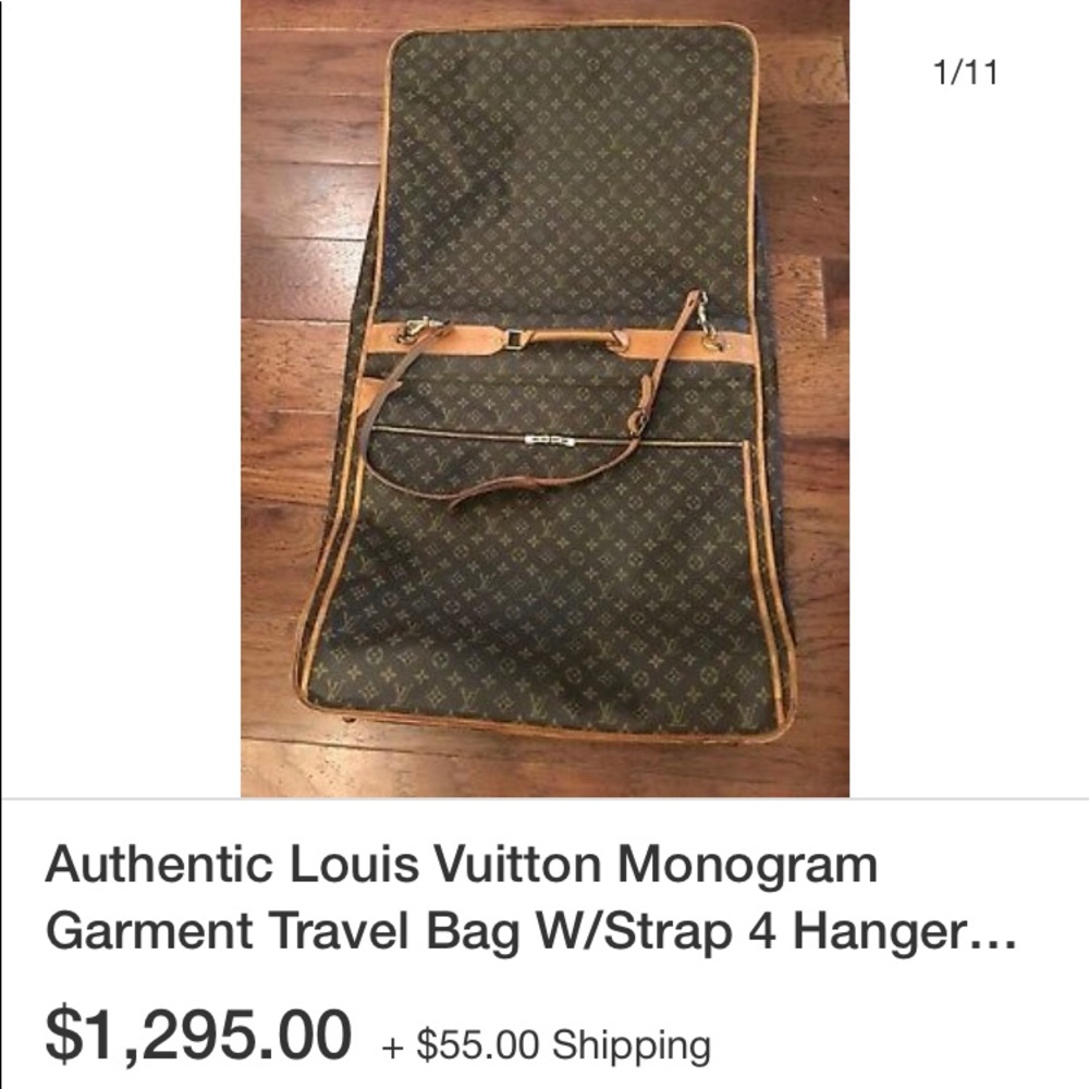 Louis Vuitton garment bag